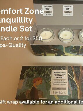 Comfort Zone Tranquillity Candle Gift Set – Spa Quality